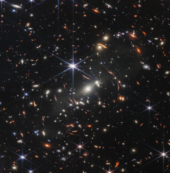 Снимок вселенной с телескопа Webb.(2022)|Фото: NASA