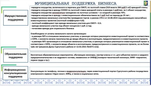 Презентация по инвестклимату(2022)|Фото: Администрация Сургутского района