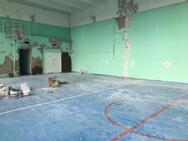 ремонт школ, спортзал, нижневартовск(2022)|Фото: пресс-служба администрации Нижневартовска