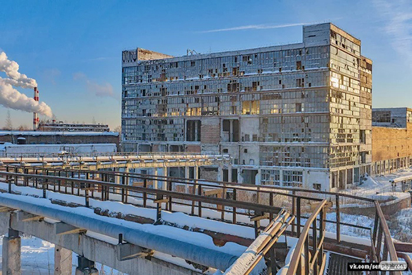 Заброшенный химический завод во Владимире⁠⁠(2022)|Фото: Сергей Рут / vk.com/sergey_root