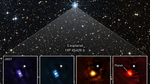 Фото экзопланеты HIP 65426 b.(2022)|Фото: NASA