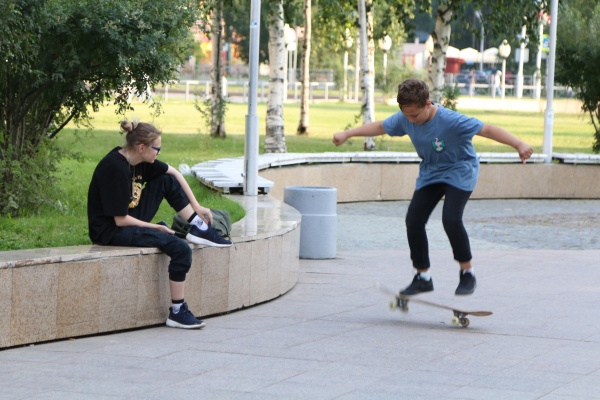 скейт-борд, подростки(2022)|Фото: пресс-служба администрации Нижневартовска