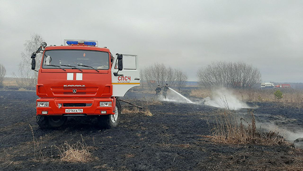 Торфяной пожар в пригороде Екатеринбурга(2022)|Фото: ГУ МЧС по Свердловской области