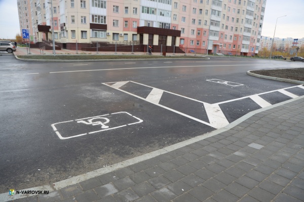 московкина, автодорога, дорожная разметка(2022)|Фото: пресс-служба администрации Нижневартовска