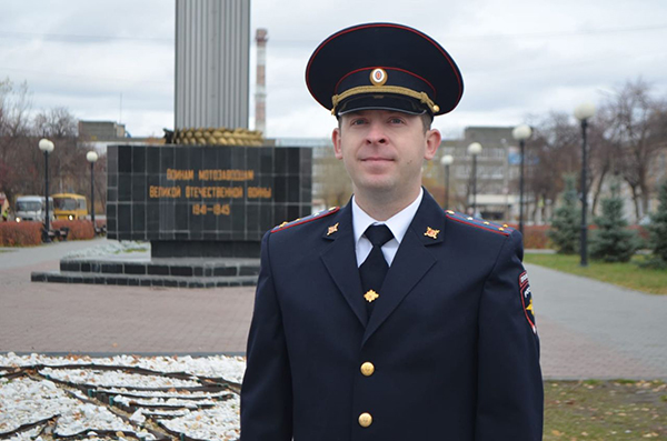 Капитан полиции Александр Ширшов из Ирбита(2022)|Фото: В.Н. Горелых