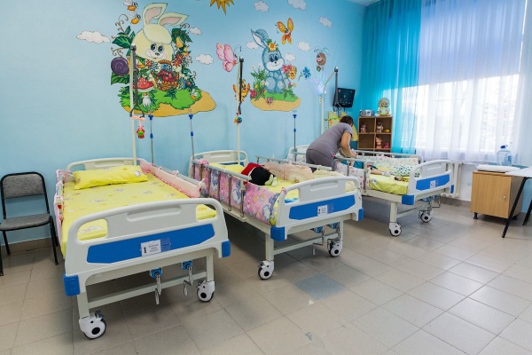 больничная палата, детская больница(2022)|Фото: пресс-служба фонда святой Екатерины