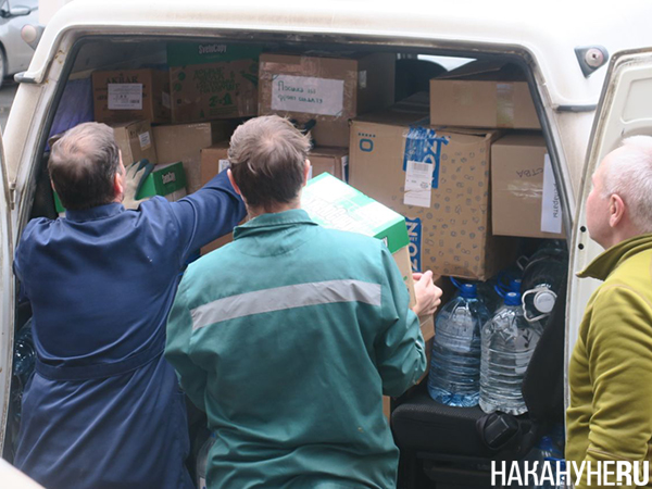 Отправка гуманитарного груза для мобилизованных в Елань от екатеринбургского лицея №12(2022)|Фото: Фото: Накануне.RU