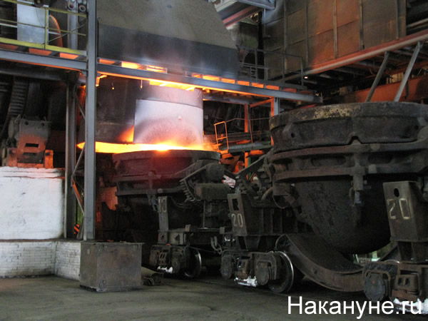 Плавка меди СУМЗ УГМК металлургия(2010)|Фото:Накануне.RU