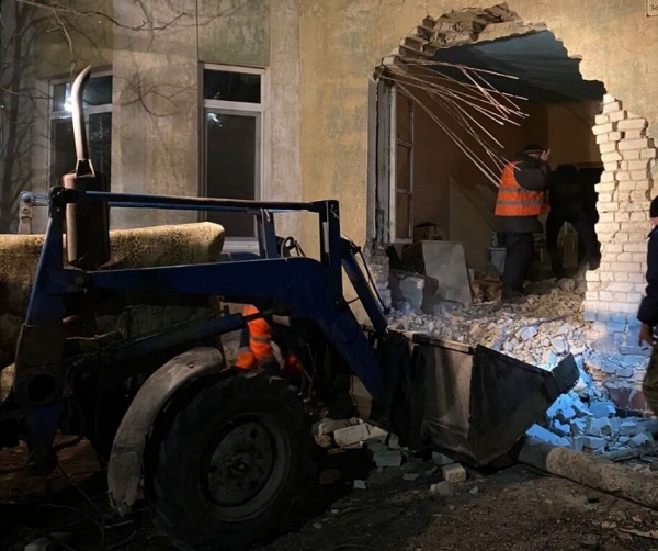Разрушенная стена дома №4 по Зои Космодемьянской в Саратове(2022)|Фото: t.me/sarprok