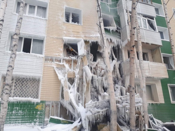 Дом по адресу Мира, 6А в Нижневартовске, где произошел взрыв(2022)|Фото: Администрация Нижневартовска