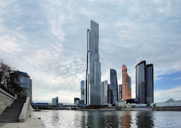 Изображение новой башни высотой 400 метров, что появится у "Москвы-Сити"(2022)|Фото: vk.com/archsovet