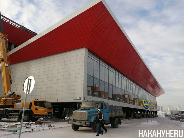 Строительство Дворца дзюдо в Академическом районе Екатеринбурга(2022)|Фото: Накануне.RU