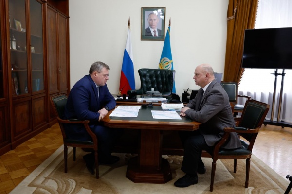 игорь бабушкин(2023)|Фото: пресс-служба губернатора Астраханской области