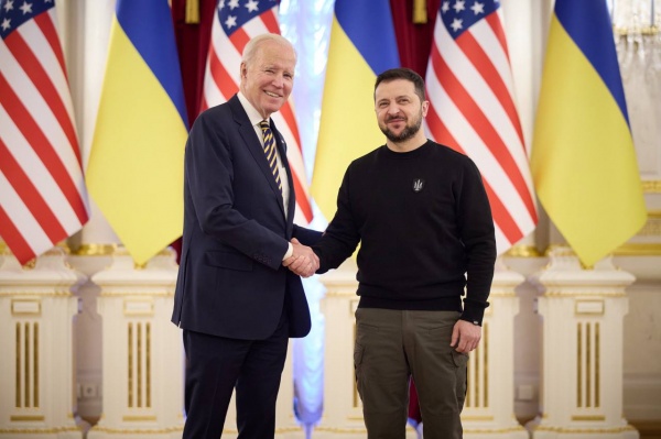 Владимир Зеленский и Джо Байден.(2023)|Фото: пресс-служба президента Украины