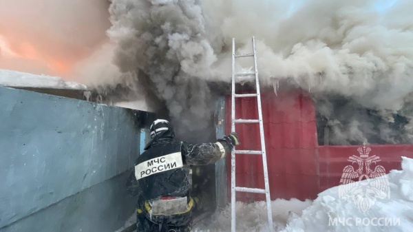 Пожар в бараке(2023)|Фото: МЧС России
