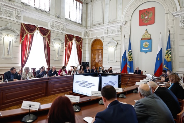 комиссия, астрахань, заседание(2023)|Фото: пресс-служба правительства Астраханской области