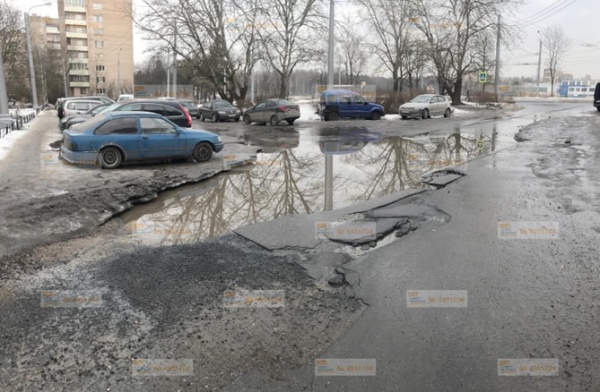 ливневка, питер, лужи, таяние снега, весенняя грязь, лп(2023)|Фото: gorod.gov.spb.ru/problems/4951704/