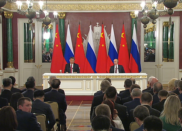 Владимир Путин и Си Цзиньпин в Кремле(2023)|Фото: kremlin.ru