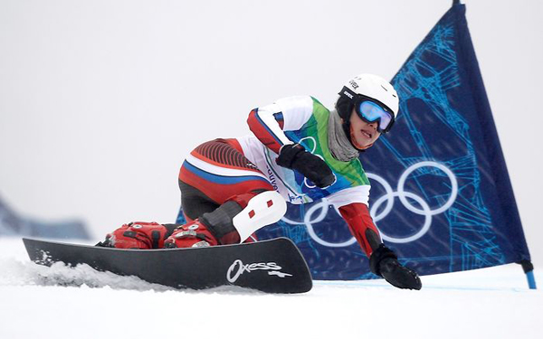 Екатерина Илюхина ванкувер олимпиада олимпийские игры сноуборд параллельный слалом серебро серебряная медаль | Фото: Reuters/MIKE BLAKE