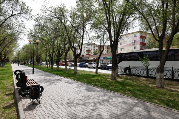 сквер, благоустройство, астрахань(2023)|Фото: пресс-служба правительства Астраханской области