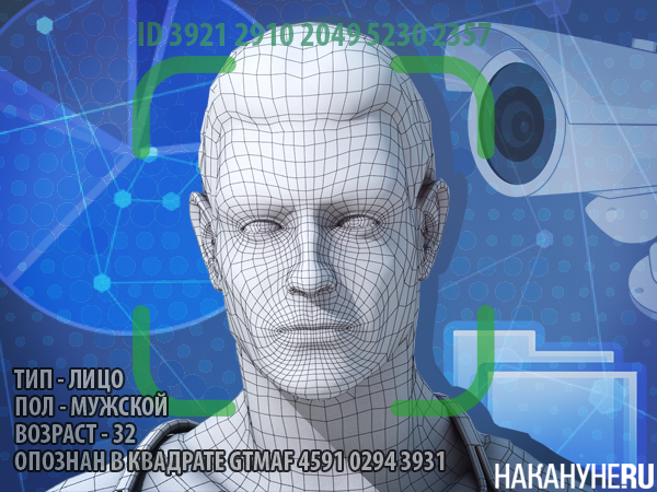 Коллаж, распознавание лиц, цифровизация(2023)|Фото: Накануне.RU
