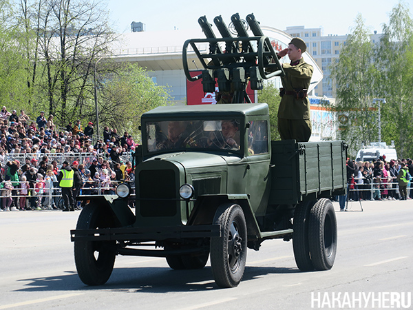 Военная техника на параде Победы 9 мая в Верхней Пышме(2023)|Фото: Накануне.RU