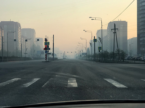 В Тюмени смог(2023)|Фото: Антон Васильев | vk.com/tmn_72