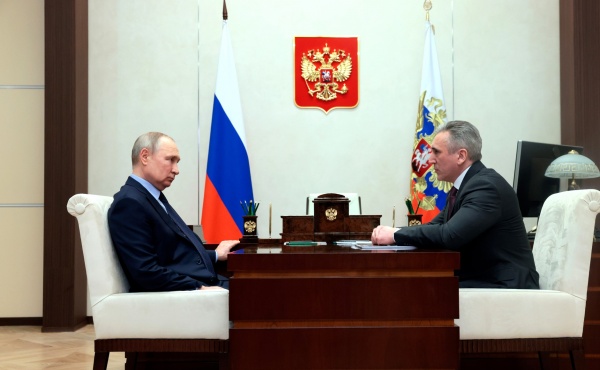 Владимир Путин, Александр Моор(2023)|Фото: kremlin.ru