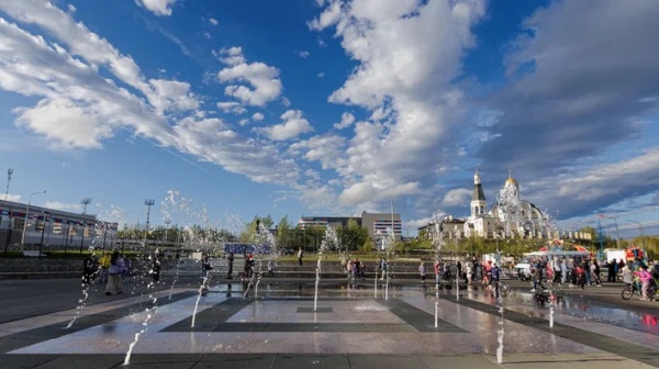 Открытие сезона фонтанов в Карабаше(2023)|Фото: пресс-служба РМК