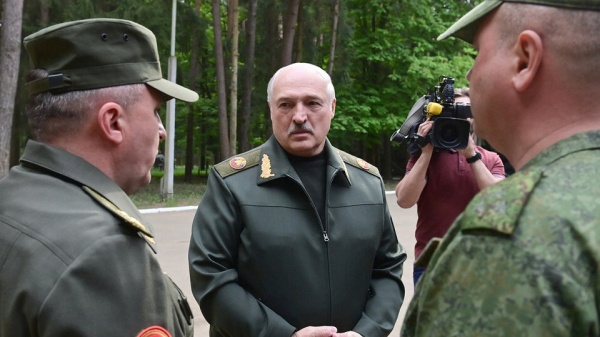 Александр Лукашенко во время посещения Центрального командного пункта ВВС и войск ПВО(2023)|Фото: president.gov.by