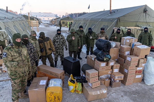 Гуманитарный груз артиллеристам от Алексея Вихарева(2023)|Фото: пресс-служба депутата Алексея Вихарева