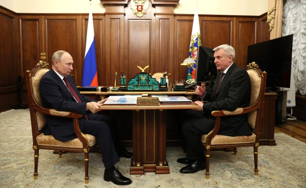 Владимир Путин, Сергей Носов(2023)|Фото: kremlin.ru