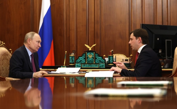 Владимир Путин, Андрей Клычков(2023)|Фото: Пресс-служба Кремля