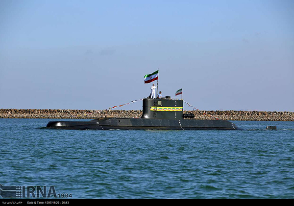 Дизель-электрическая подводная лодка (ДЭПЛ) "Фатех", вошедшая в состав ВМС Ирана(2023)|Фото: иранское издание IRNA (irna.ir)