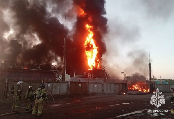В Уфе произошел пожар недалеко от ж/д станции(2023)|Фото: МЧС Башкортостан