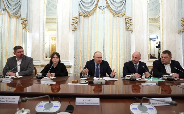 Встреча с военными корреспондентами(2023)|Фото: пресс-служба Кремля