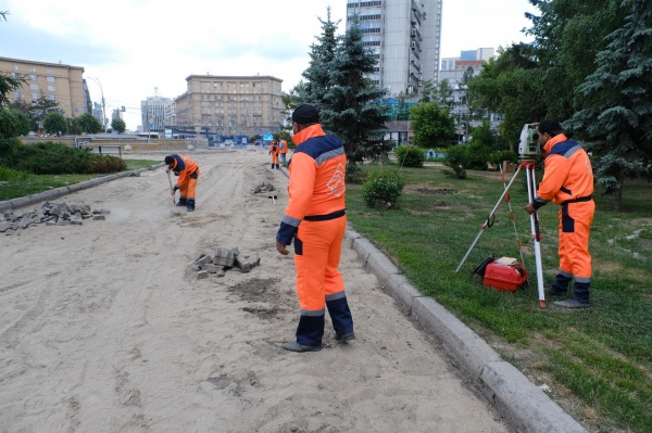 благоустройство, сквер(2023)|Фото: пресс-служба правительства Новосибирской области