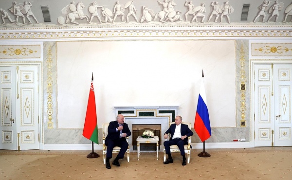 Встреча с Президентом Белоруссии Александром Лукашенко(2023)|Фото: Александр Демьянчук / ТАСС
