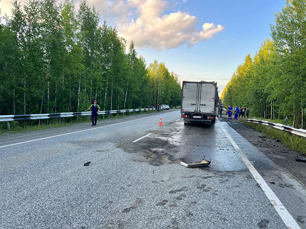 ДТП на Серовском тракте(2023)|Фото: УГИБДД по Свердловской области