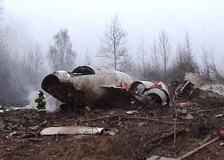 катастрофа крушение самолет ту-154 польша смоленск лех качиньский | Фото: www.vesti.ru