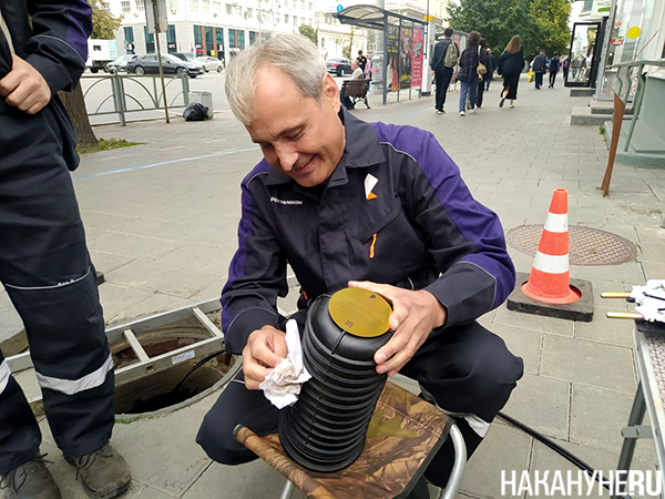 Закладка капсулы времени от Ростелекома(2023)|Фото: Накануне.RU