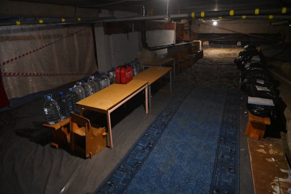 Подвал детского сада, оборудованный под убежище.(2023)|Фото: t.me/v_v_demidov