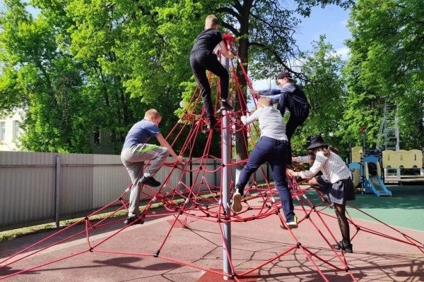 нацпроект, городская среда, благоустройство, детская площадка, дети(2023)|Фото: avo.ru