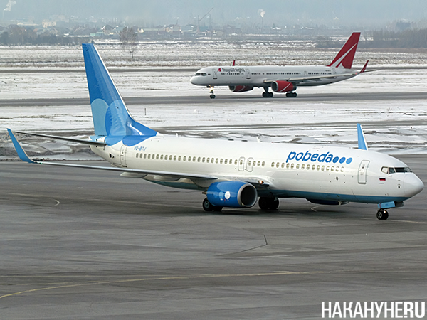 Самолет Boeing-737 авиакомпании "Победа"(2024)|Фото: Накануне.RU