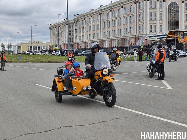 Мотопарад фестиваля "Движение" в Верхней Пышме(2024)|Фото: Накануне.RU