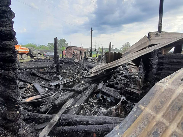 Пожар в жилом частном доме по ул. Пролетарская пос. Кузино г. Первоуральск(2024)|Фото: пресс-служба Прокуратуры Свердловской области