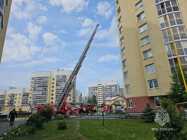 Пожар в доме на ул. Рощинская, 41 в Екатеринбурге(2024)|Фото: ГУ МЧС России по Свердловской области