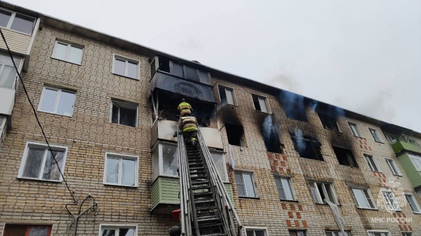 Взрыв газа в жилом доме в Кирсанове (Тамбовская область)(2024)|Фото: МЧС России