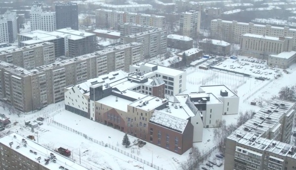 Средняя общеобразовательная школа на улице Советской в Екатеринбурге(2024)|Фото: пресс-служба компании "Атомстройкомплекс"