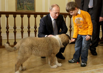путин владимир собака баффи | Фото: premier.gov.ru
